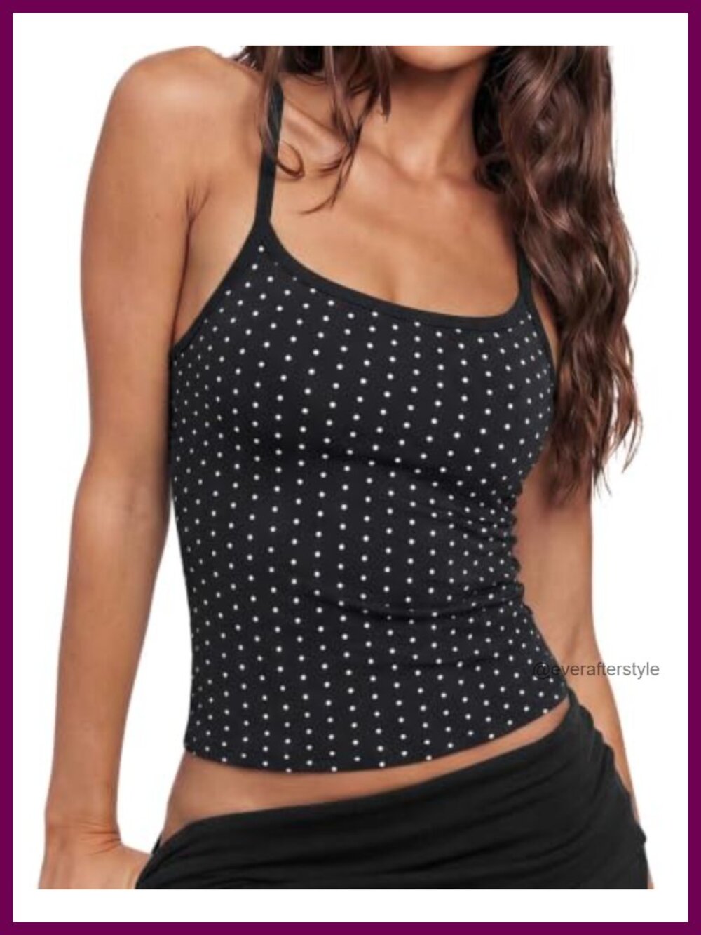 Padded Racerback Tank Top Double Lined Fitted Cami